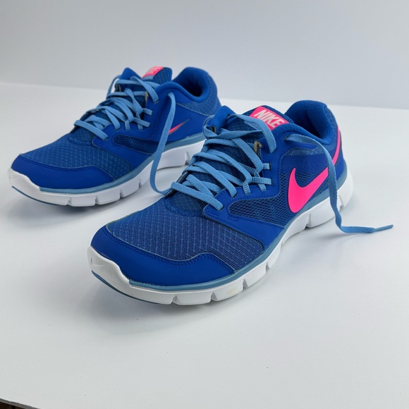 Nike Womens Flex Experience RN 3 652853-401 Blue Running Shoes Sneakers Size 10 - Picture 1 of 12